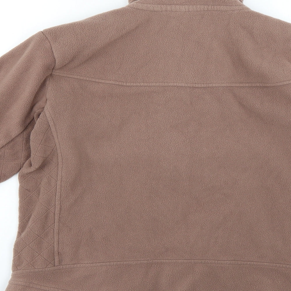 Hawkshead Womens Brown Full Zip Jumper Size 14