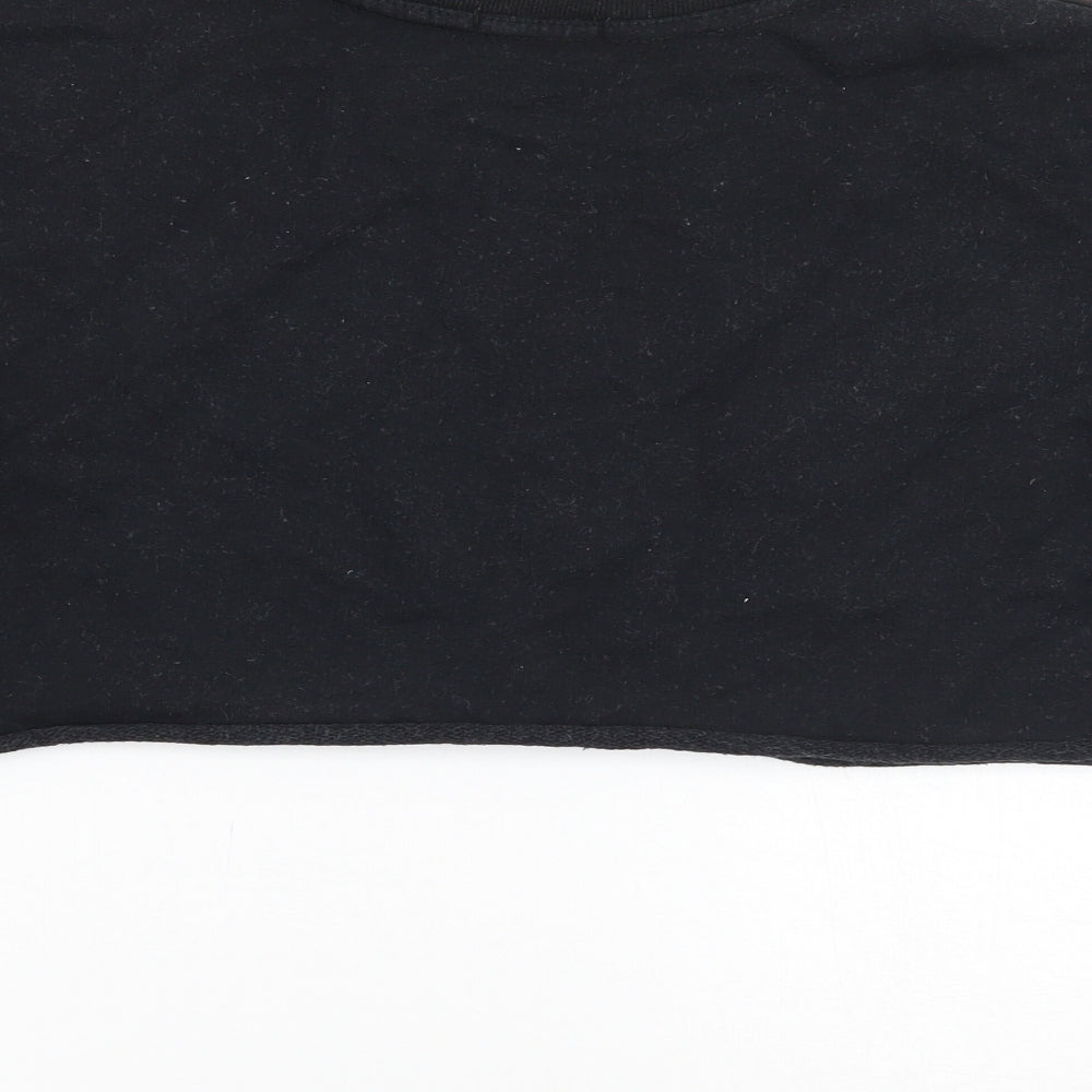 Love Womens Black Pullover Jumper Size M