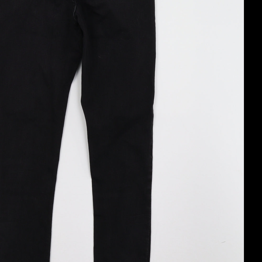 George Womens Black Denim Skinny Jeans Size 10 L29 in