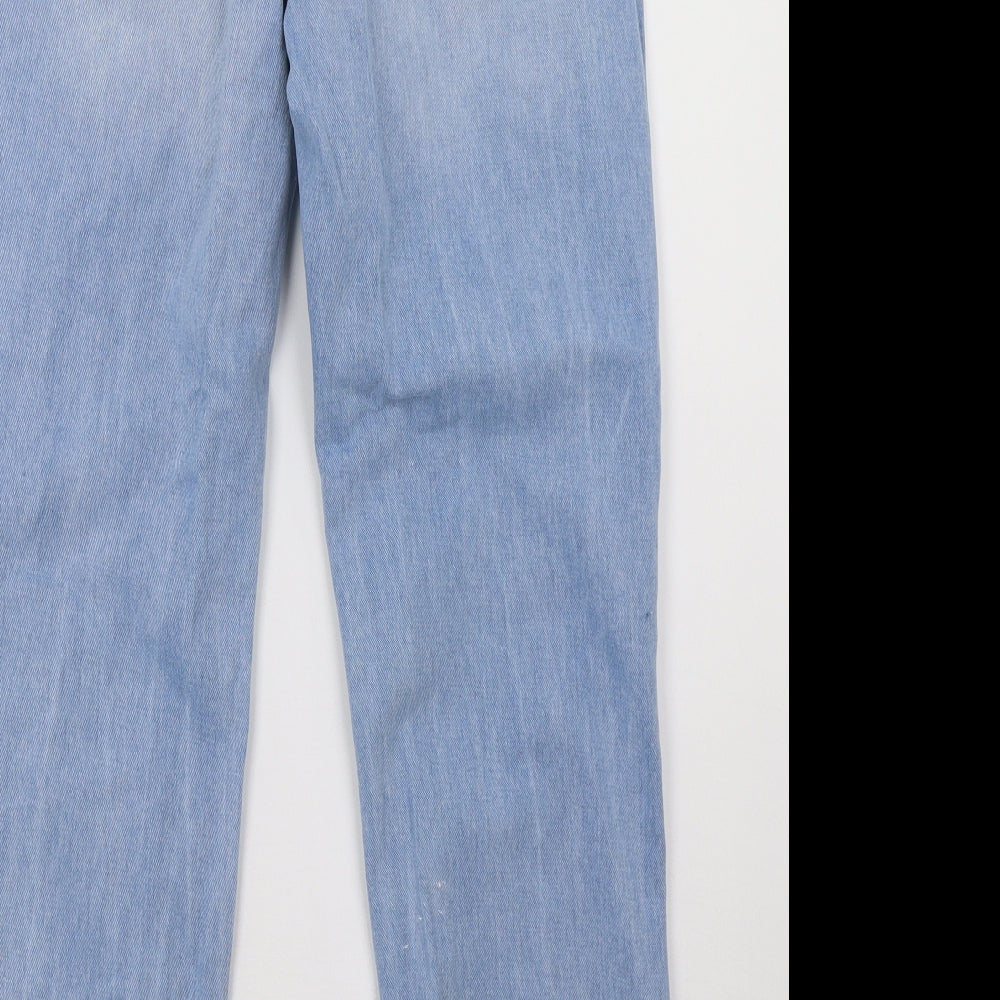 SheIn Womens Blue Denim Mom Jeans Size S L29 in