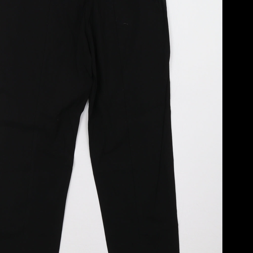 Debenhams Womens Black Trousers Size 12 L26 in