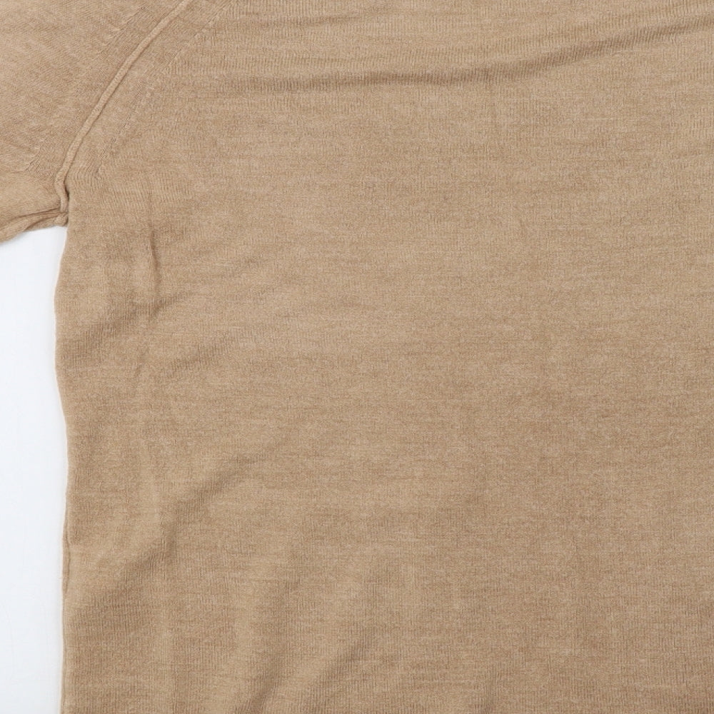 Debenhams Womens Brown Knit A-Line Size 12