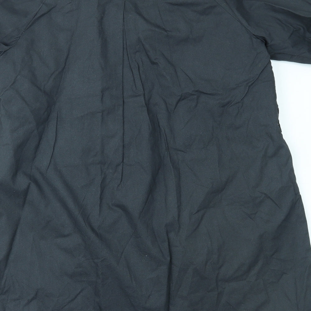 Layers Womens Blue Overcoat Coat Size S