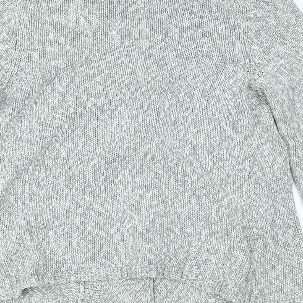 Wallis Womens Grey Cardigan Jumper Size M