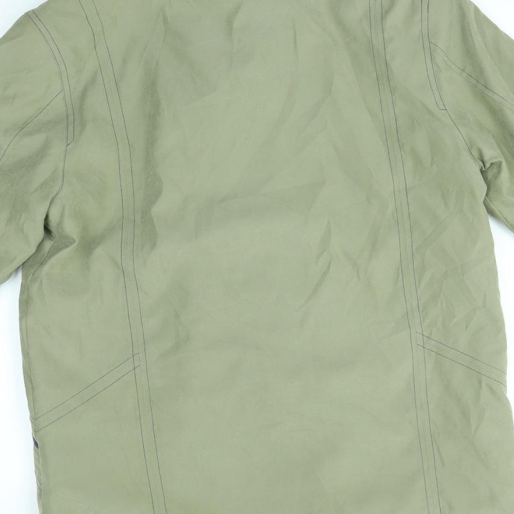 AWARD Womens Green Overcoat Coat Size 10