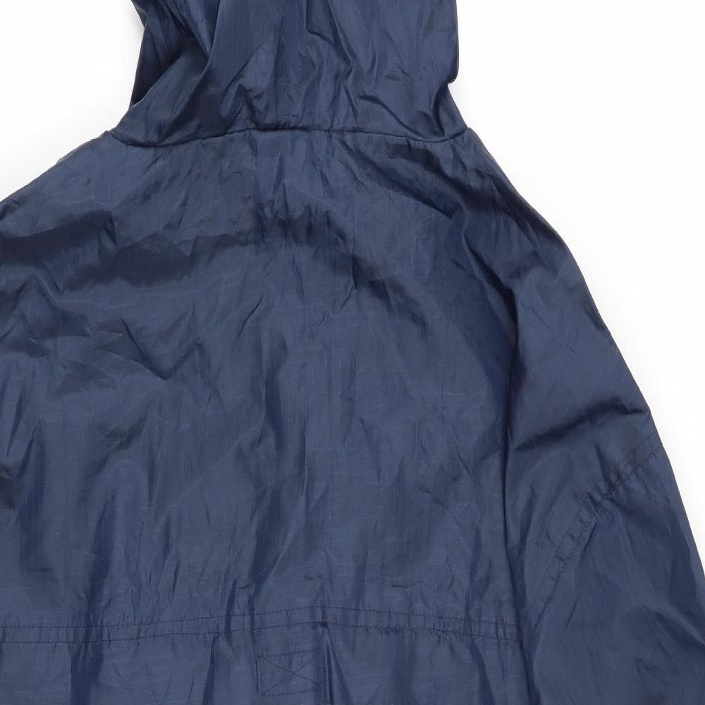Premier Man Mens Blue Rain Coat Coat Size S