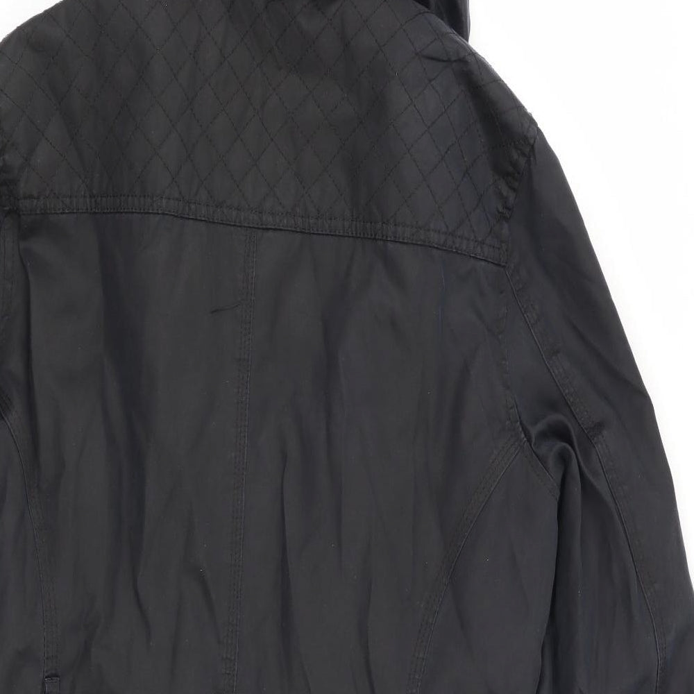 Indigo Womens Blue Overcoat Coat Size 10