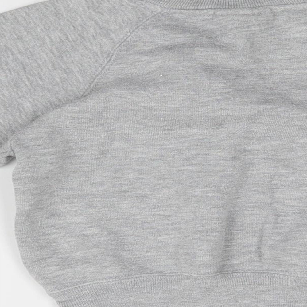 Preworn Girls Grey Pullover Jumper