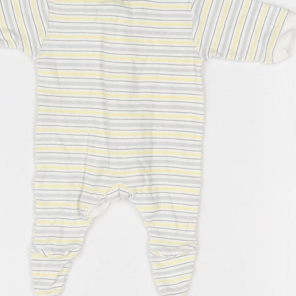 EARLY DAYS Baby Multicoloured Striped Babygrow One-Piece Size Newborn