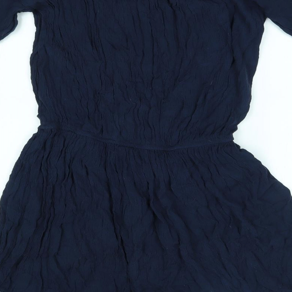 Atmosphere Womens Blue A-Line Size 12