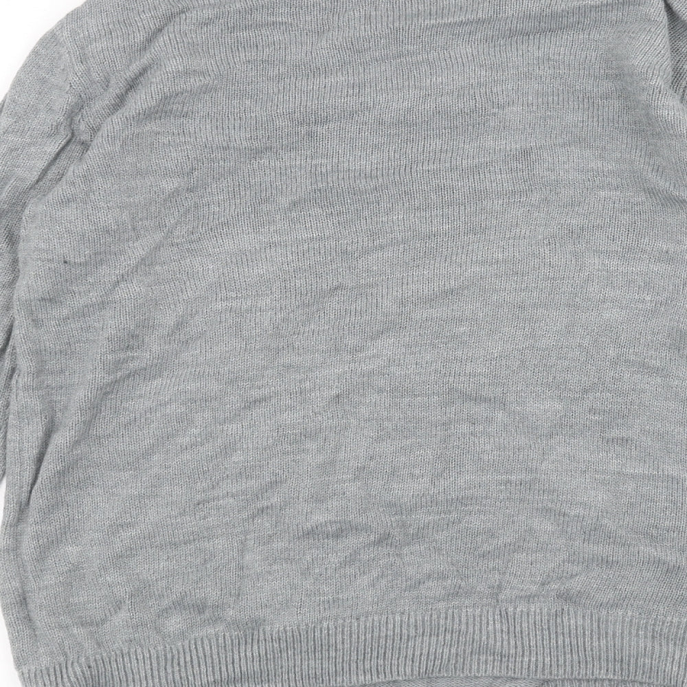 Damart Womens Grey Pullover Jumper Size 14
