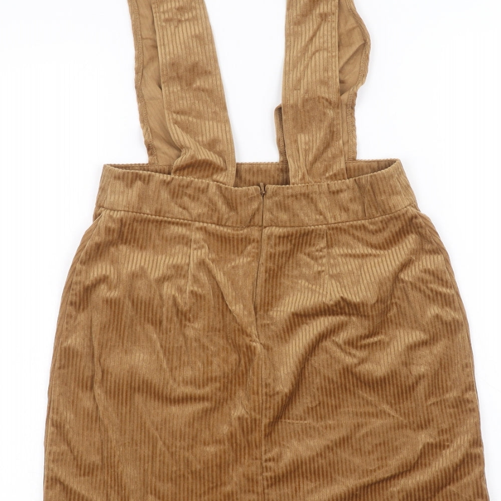 ASOS Womens Brown Mini Skirt Size 8
