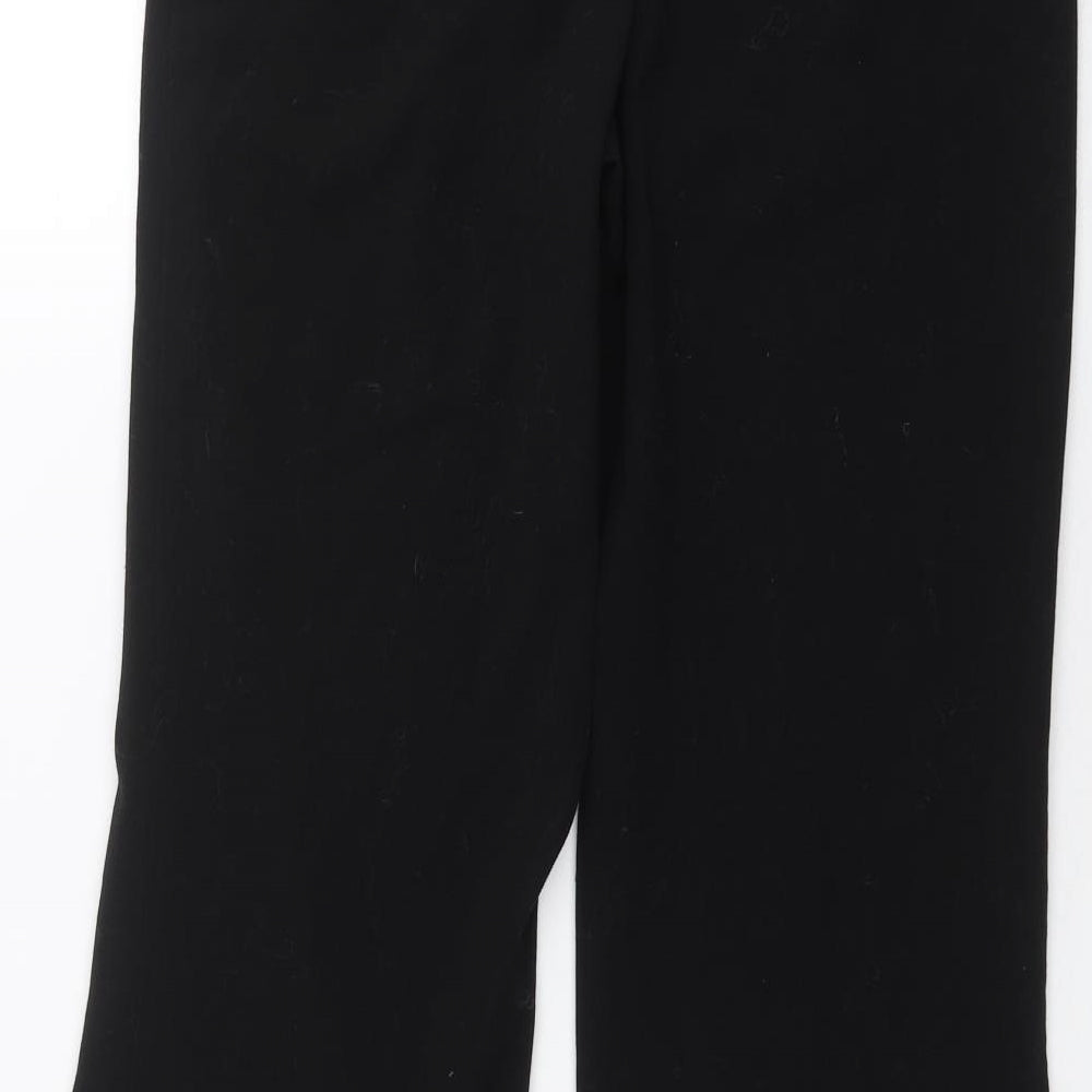 Now Womens Black Trousers Size 10 L28 in