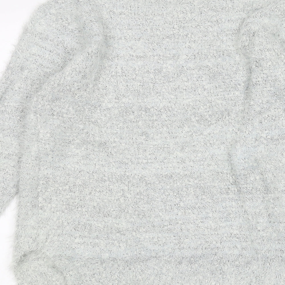 akd-a-west Womens Blue Pullover Jumper Size 14