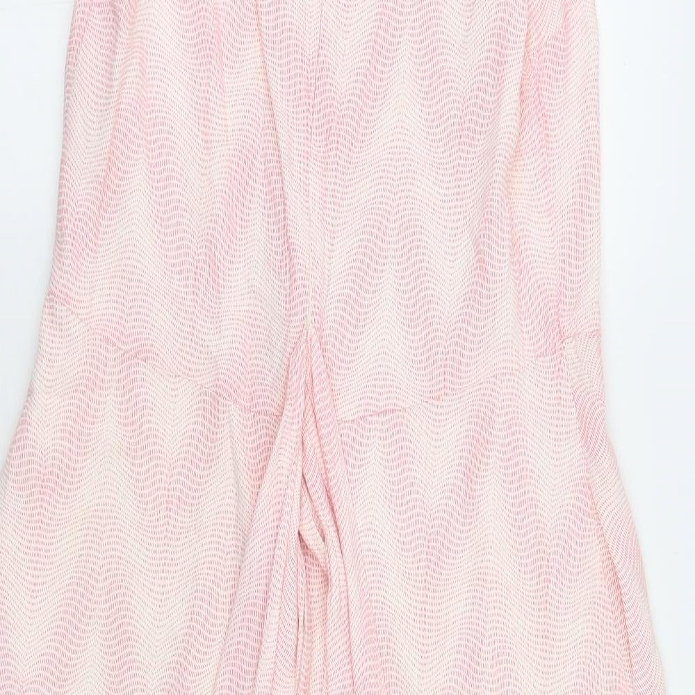 Gap Womens White Striped A-Line Size S