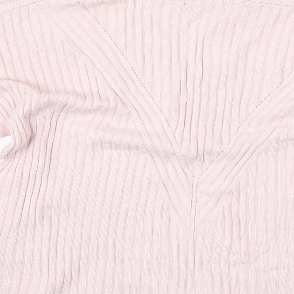 Marks & Spencer Womens Pink Pullover Jumper Size S