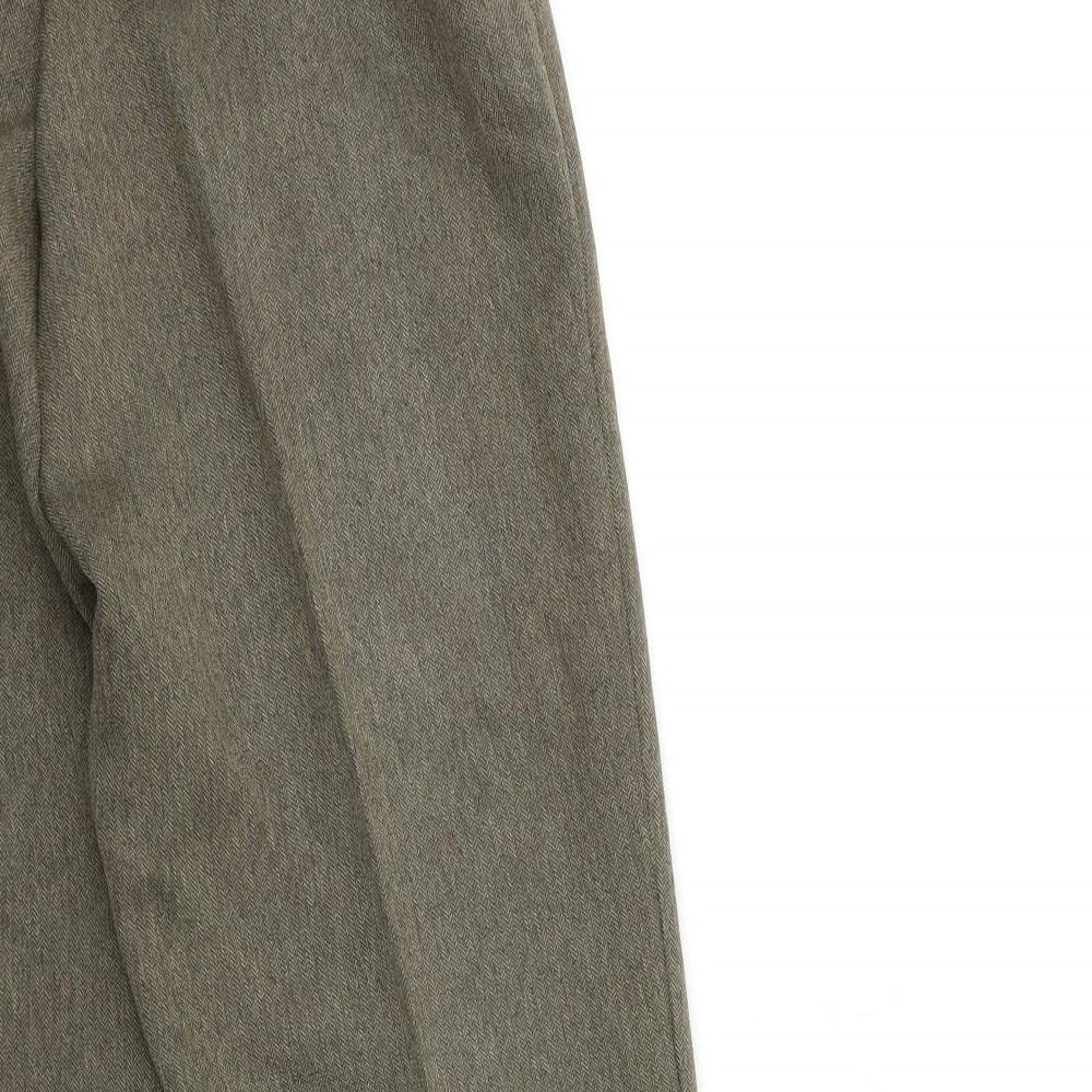 the nicole lewis collection Womens Brown Trousers Size 12 L25 in