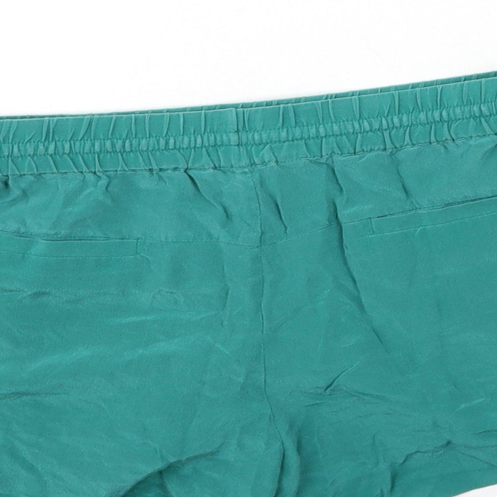 French Connection Womens Green Hot Pants Shorts Size 6