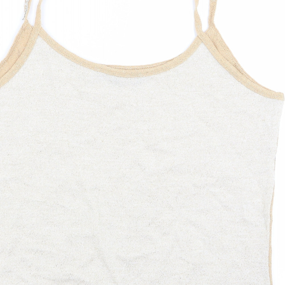 mariella rosati Womens Multicoloured Camisole Tank Size L