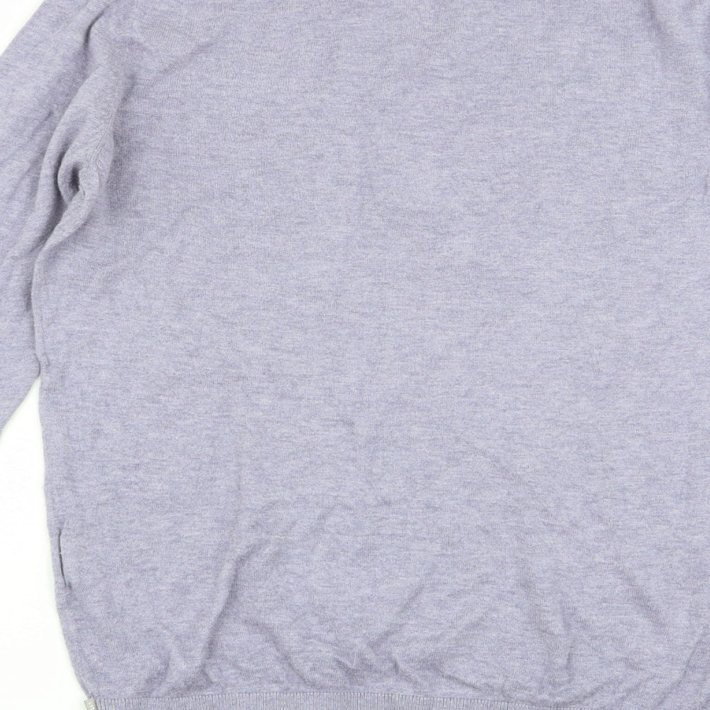 ketroy Mens Purple Polo Size M