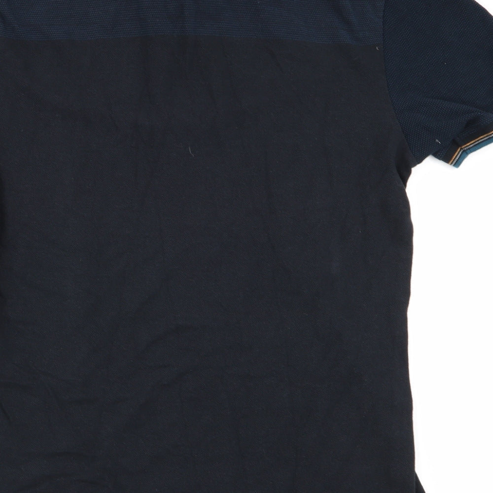 Larsson & Co Mens Multicoloured Polo Size M