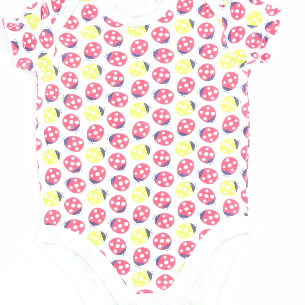 Nutmeg Baby Multicoloured Animal Print Babygrow One-Piece Size 3-6 Months