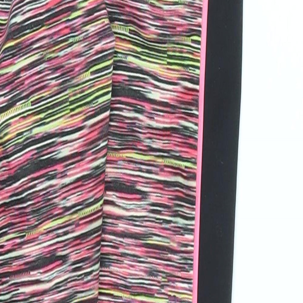 TU Girls Multicoloured Geometric Jegging Trousers Size 9 Months