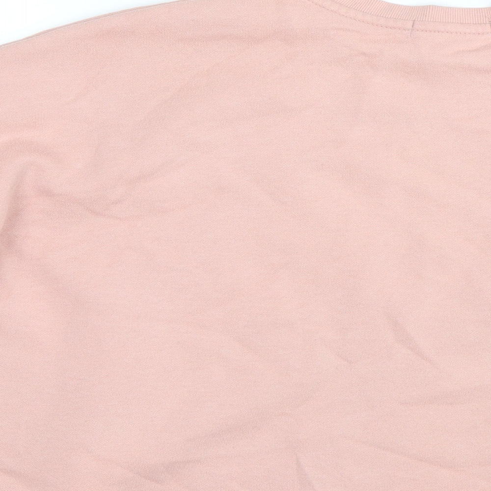 Primark Womens Pink Pullover Sweatshirt Size S