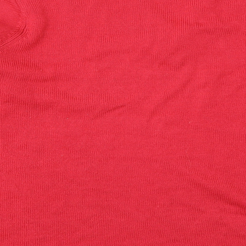 Daxon Womens Red Pullover Jumper Size 20