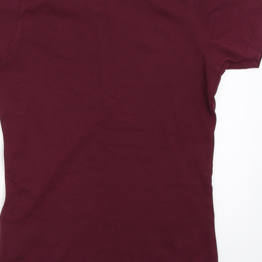 Tee-Jays Womens Purple Basic T-Shirt Size S