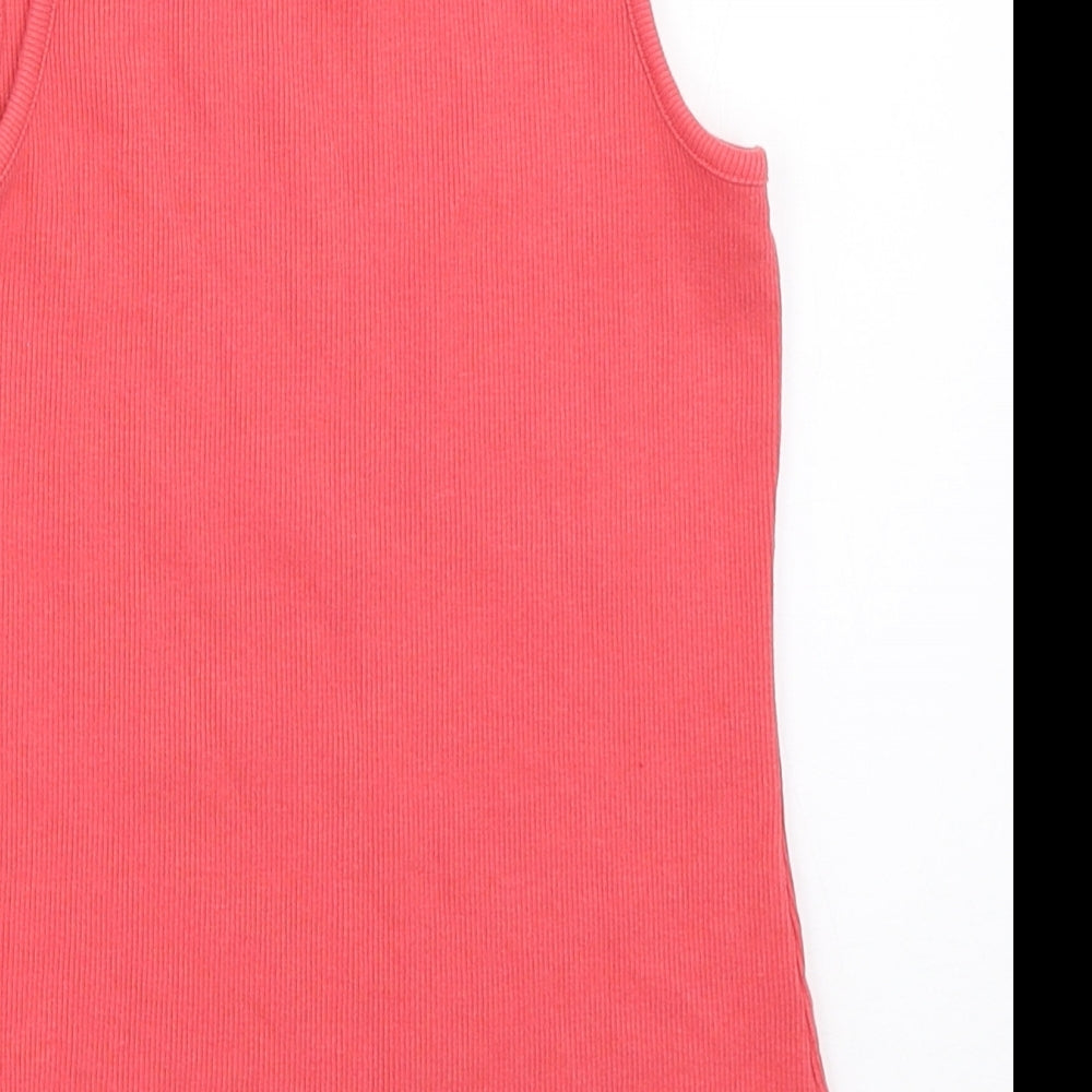 NEXT Girls Pink Basic Tank Size 9 Years