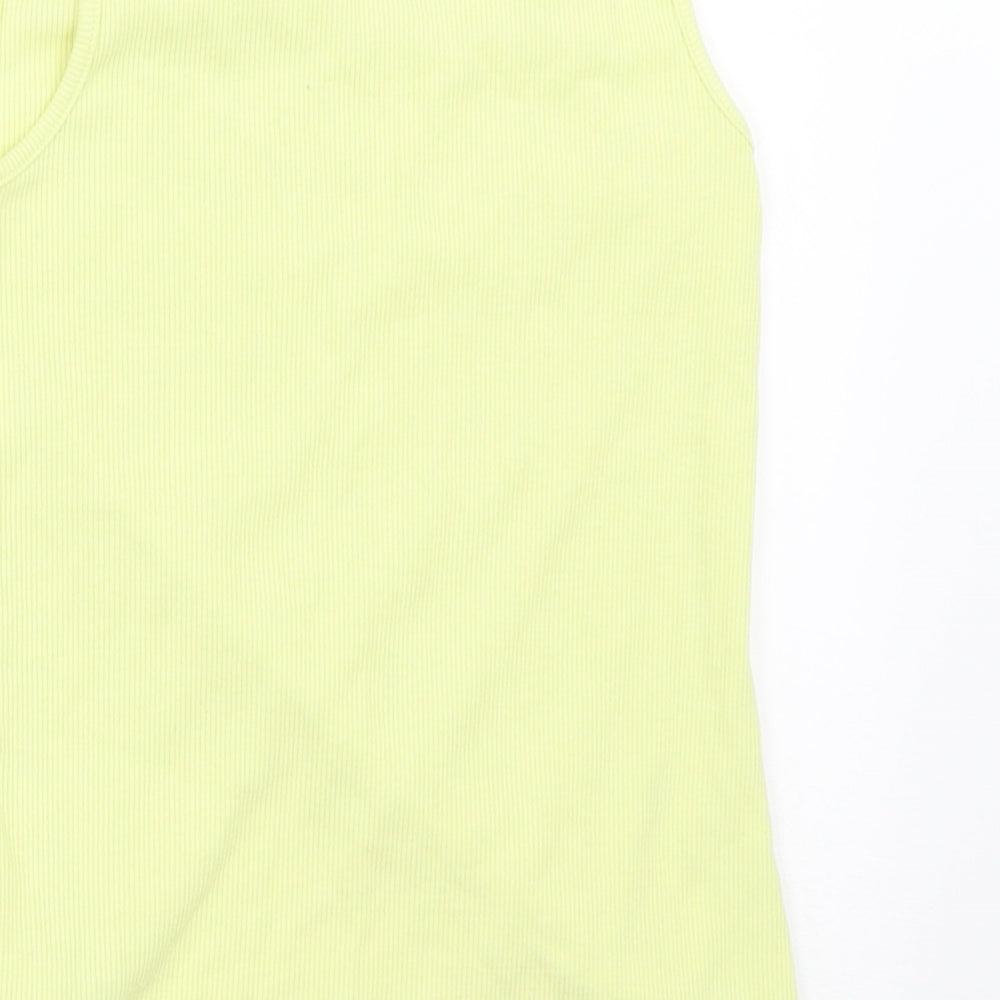 NEXT Girls Yellow Basic Tank Size 9 Years
