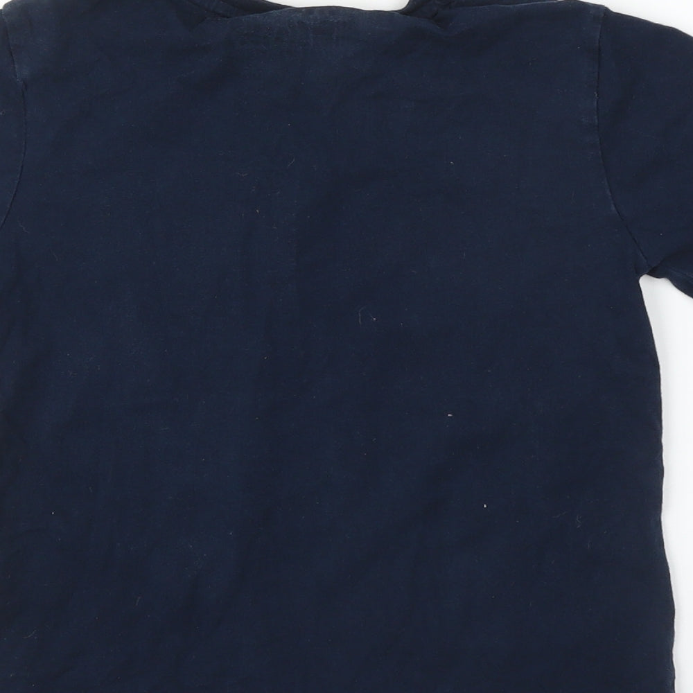 Primark Boys Blue Basic T-Shirt Size 7 Years