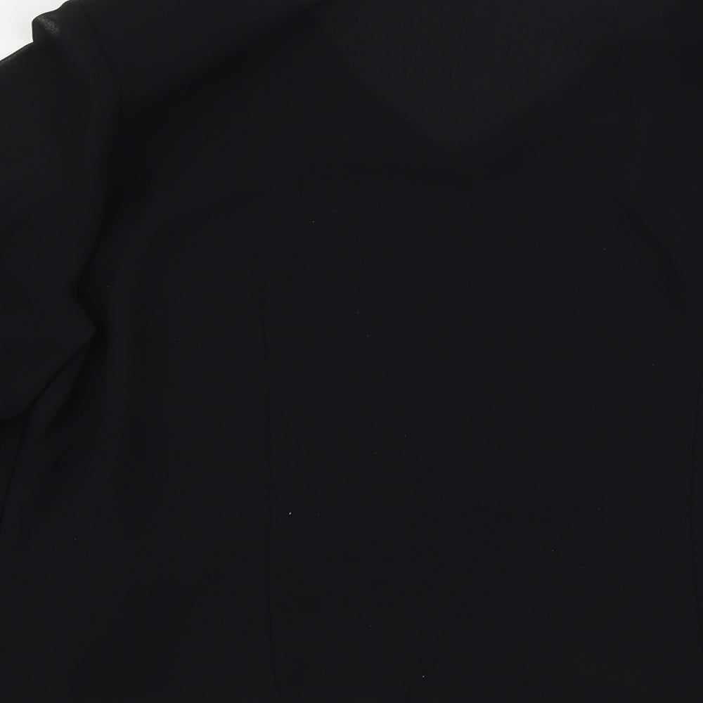 reve de rondo Womens Black Basic Blouse Size 16