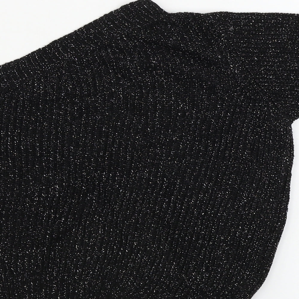 brownie Womens Black Pullover Jumper Size M