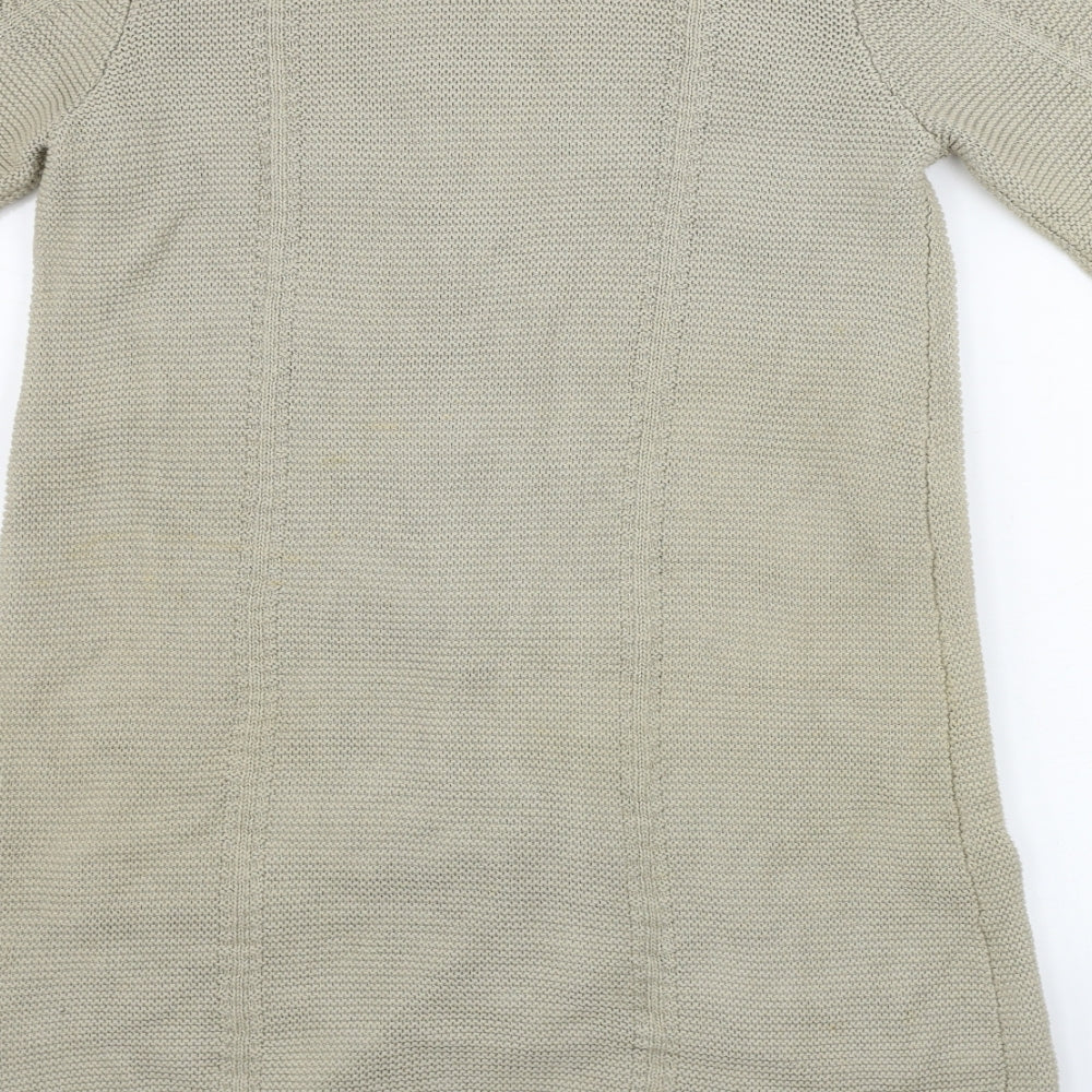 DAY Womens Beige Cardigan Jumper Size M