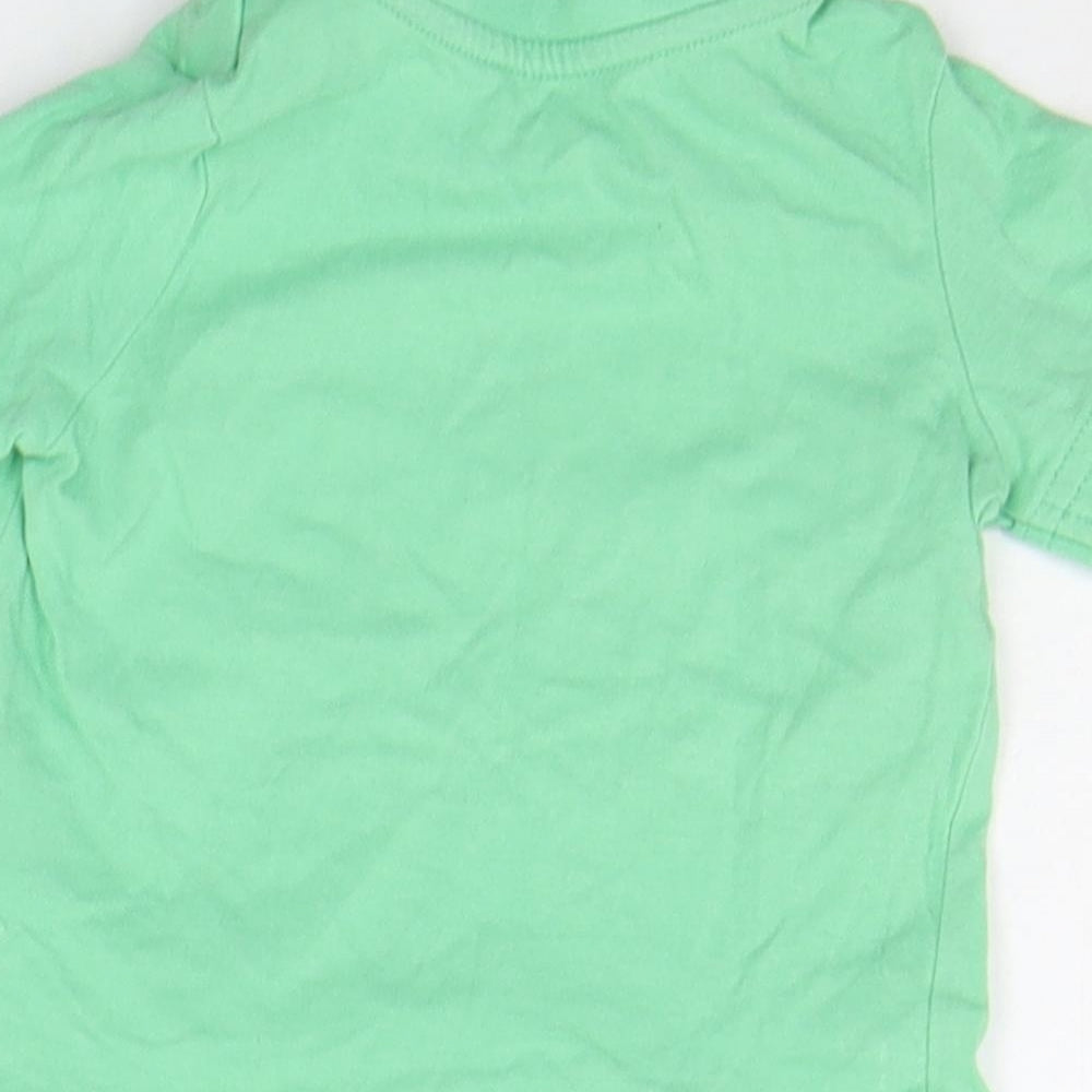 Mothercare Baby Green Basic T-Shirt Size 6-9 Months