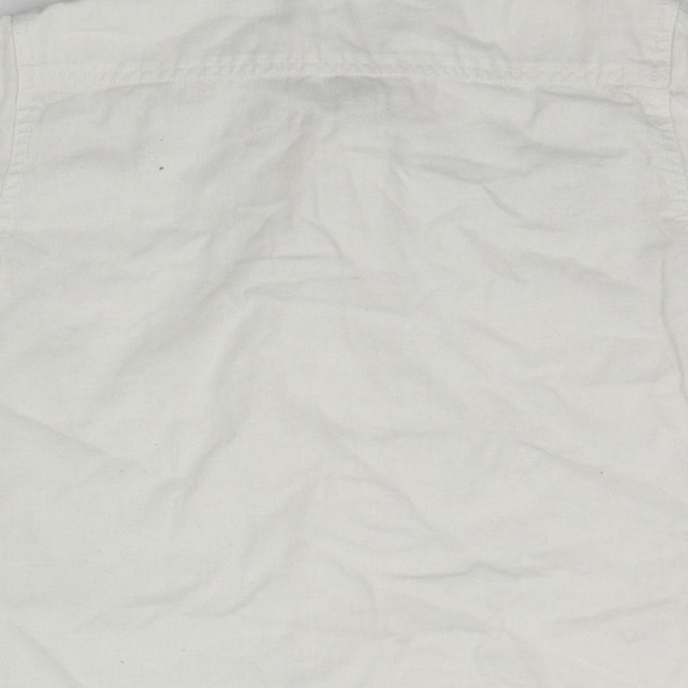 Matalan Boys White Basic Button-Up Size 18-24 Months