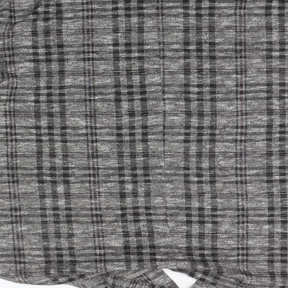 Pep&Co Womens Grey Check Pullover Jumper Size 16