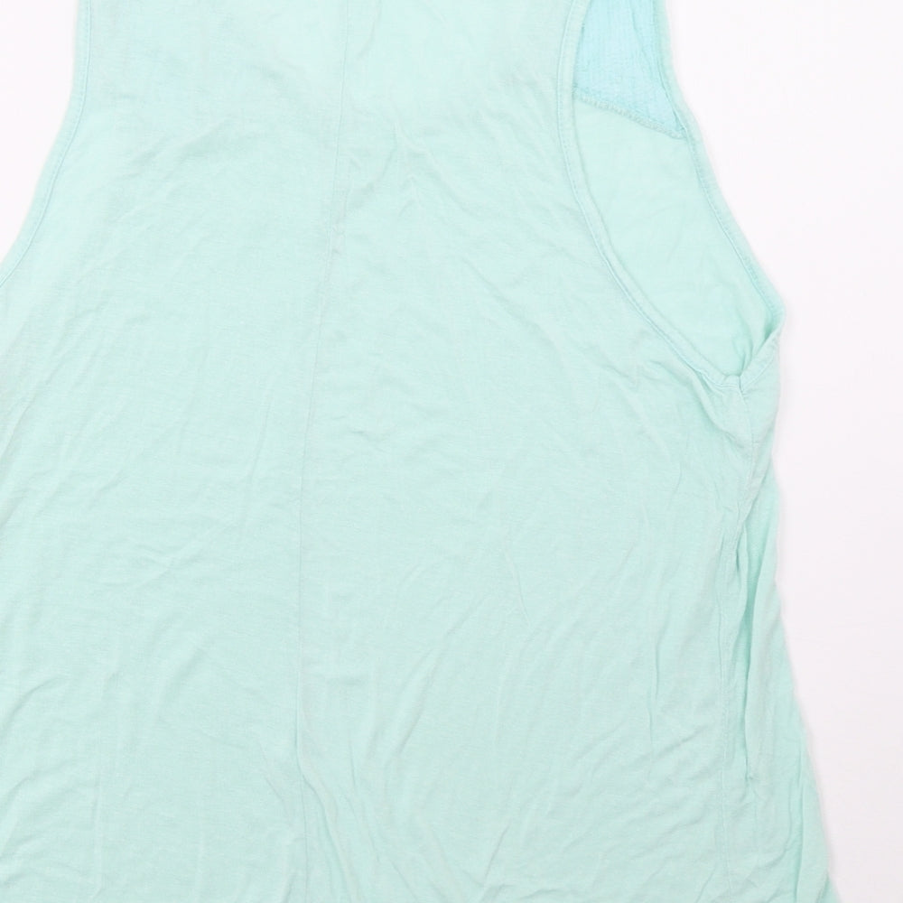 Preworn Womens Green Basic T-Shirt Size S