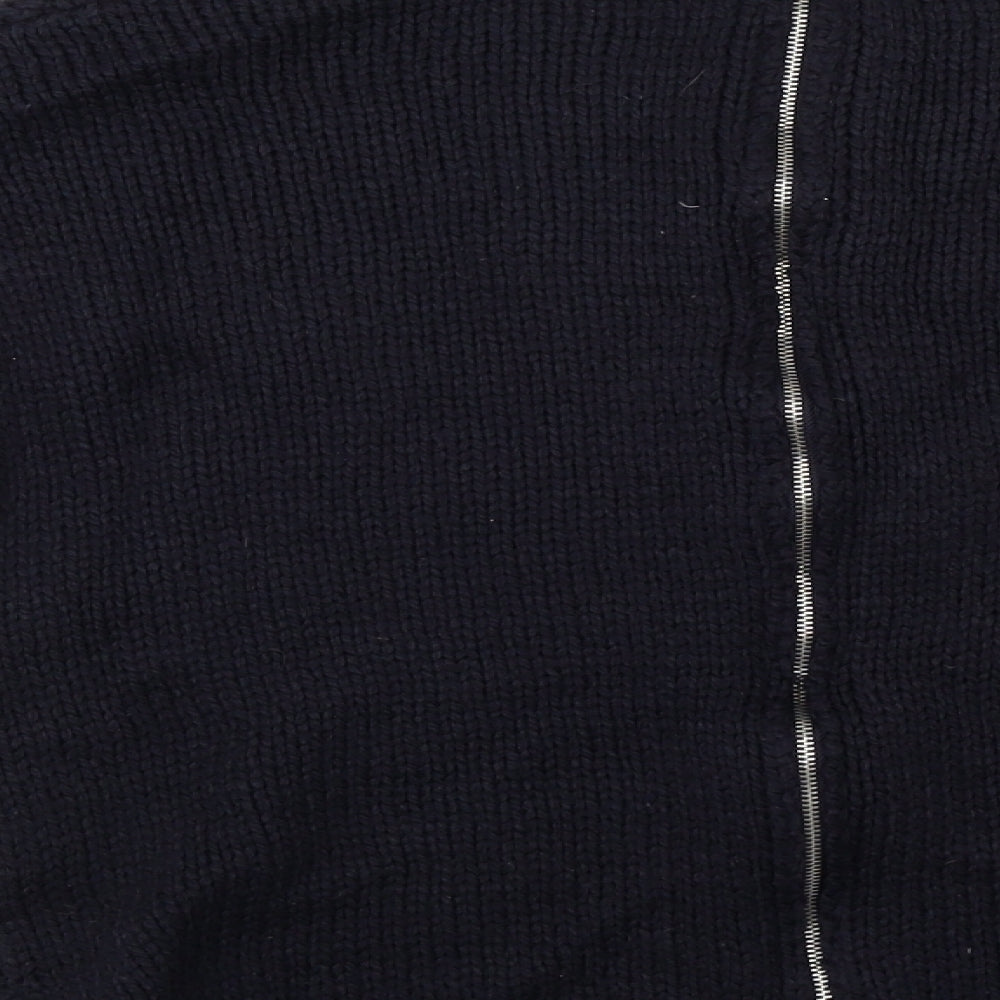 Sainsburys Womens Blue Knit Pullover Sweatshirt Size 12