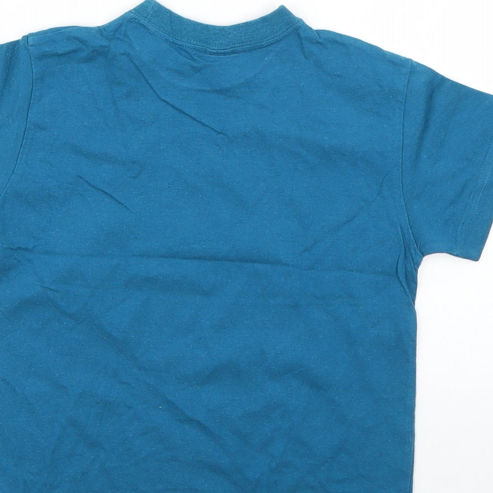 Adams Boys Blue Basic T-Shirt Size 4 Years