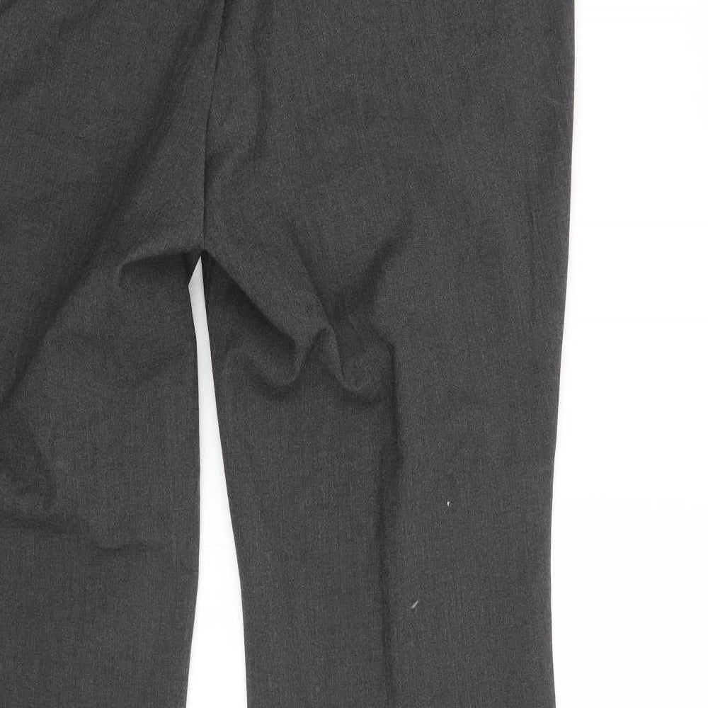 Marks & Spencer Womens Grey Trousers Size 14 L30 in