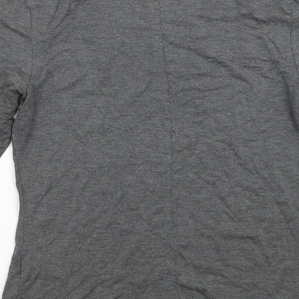 French Connection Womens Grey Basic T-Shirt Size S