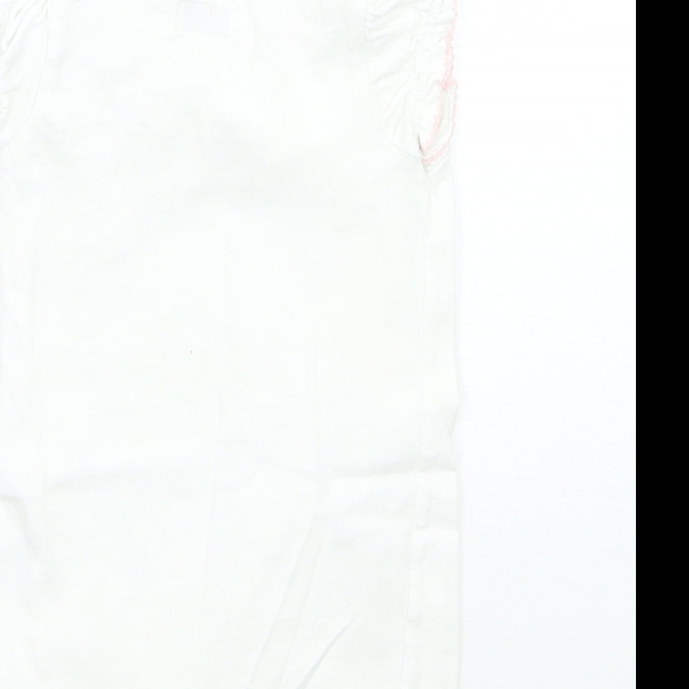 mamas & papas Girls White Babygrow One-Piece Size 0-3 Months