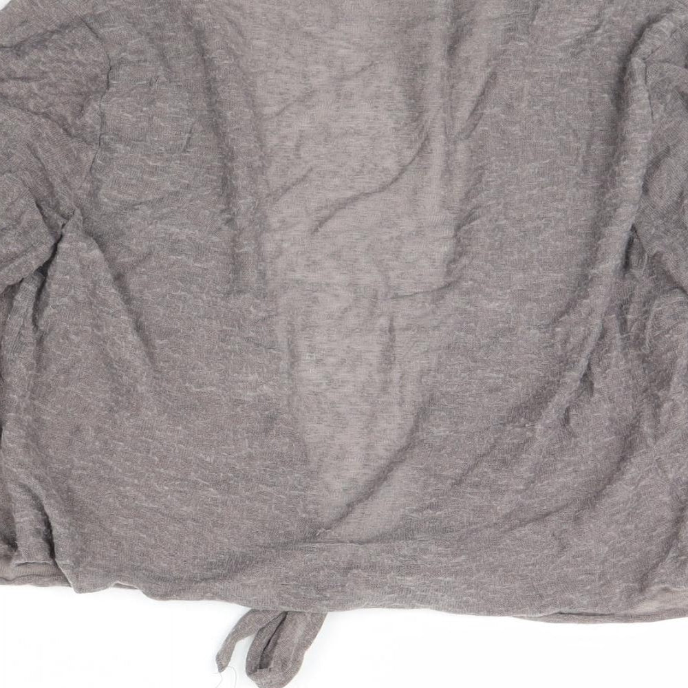 TIGI Womens Grey Jacket Size 14