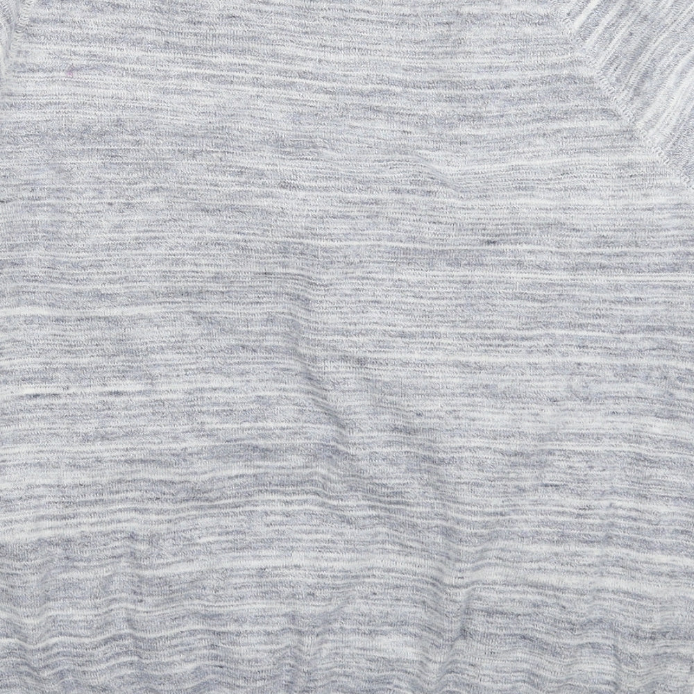 H&M Mens Blue Knit Pullover Jumper Size M