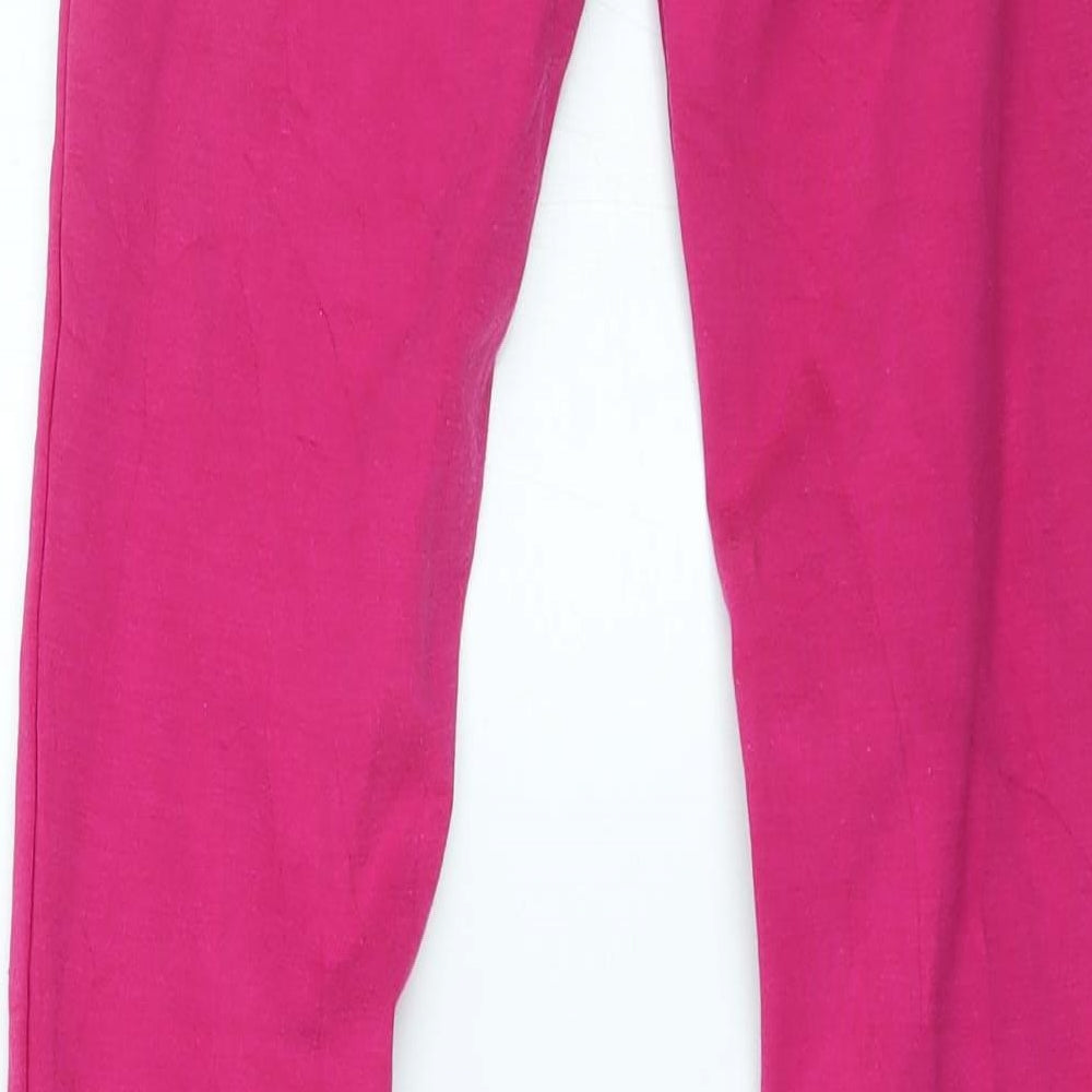 Preworn Womens Pink Skinny Jeans Size 24 in L30 in