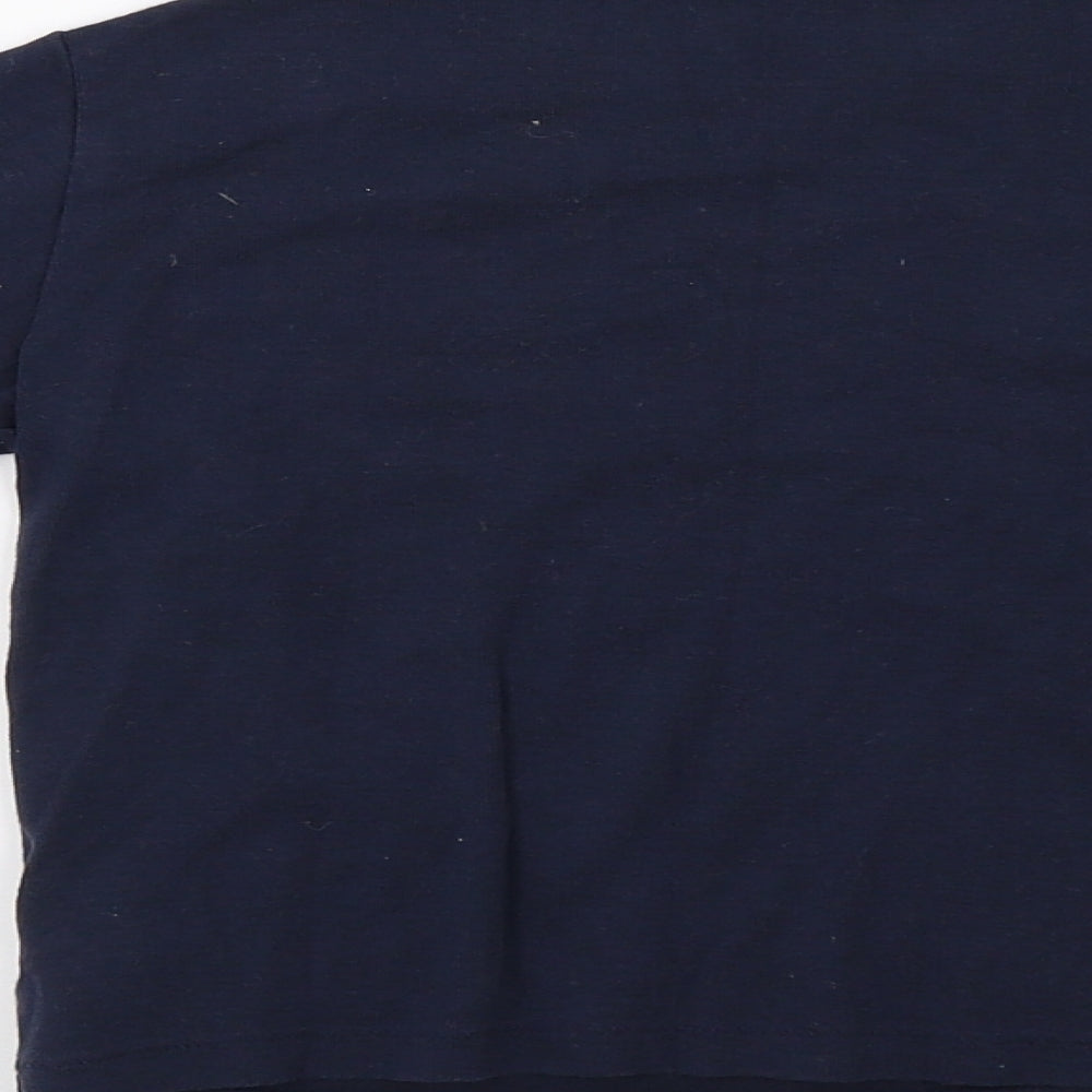 Gap Boys Blue Basic T-Shirt Size 6 Years