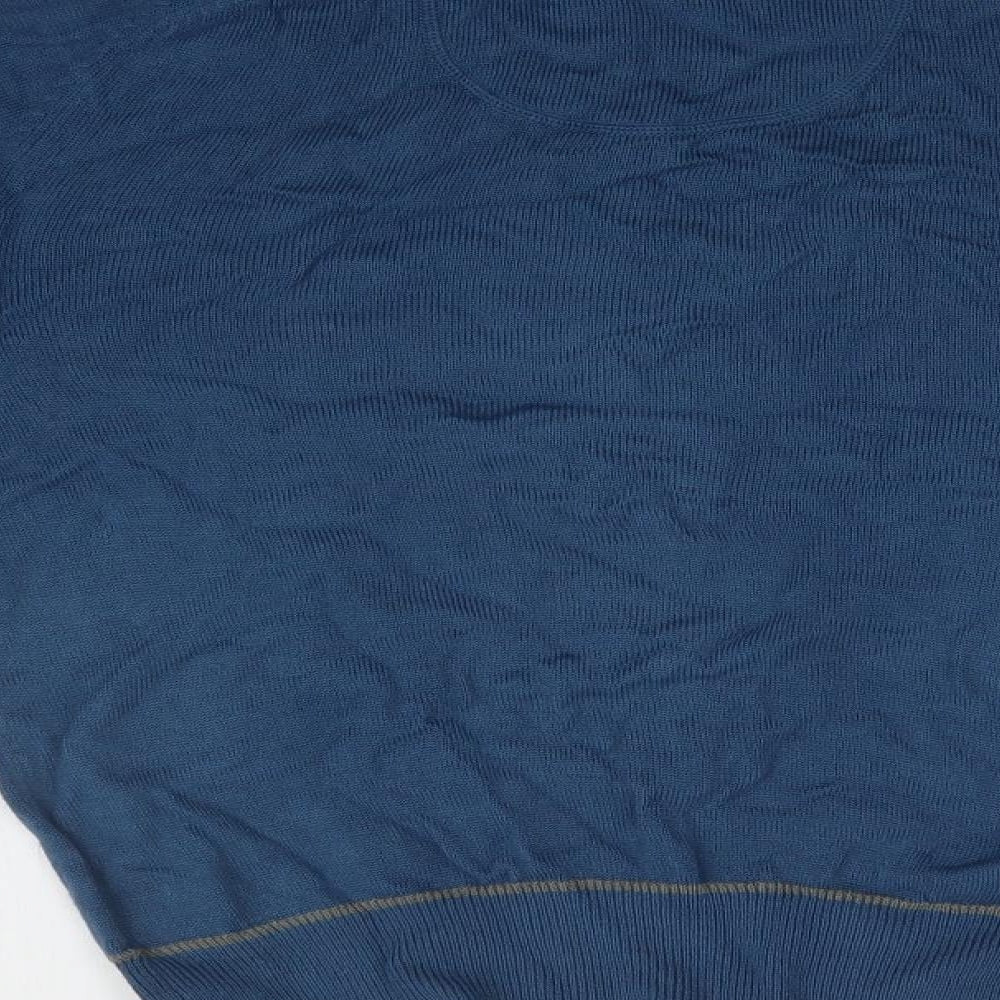 F&F Mens Blue Pullover Jumper Size S